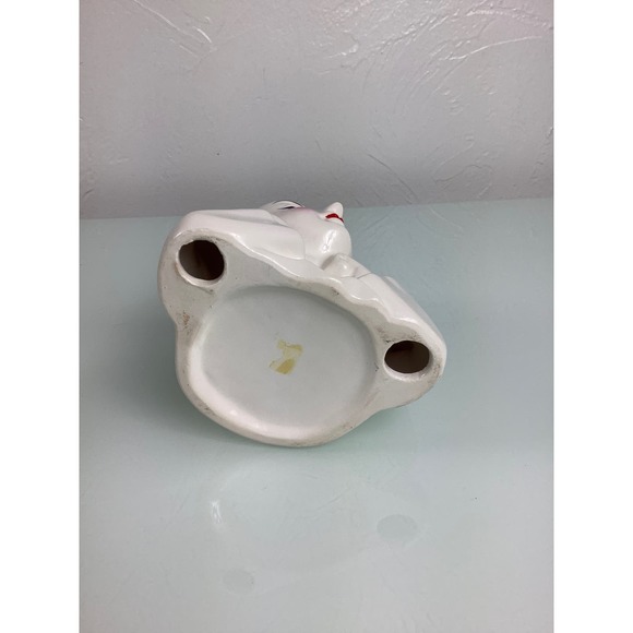 Vintage Pierrot Harlequin Clown Black & White Ceramic figures * - Picture 9 of 12